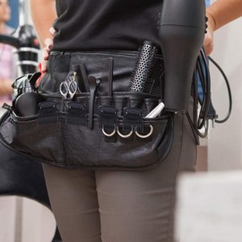 LATRAT Hot Roller Clips, 12 Pieces Hair Curler Clips, Plastic Hot Roller Clip, Replacement Hair Clips for Women, Girls, Hair Section Styling, White (Black)