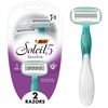BIC Soleil Sensitive Advanced - Navaja desechable para mujer, 5
