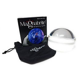 4X Magnabrite Bright Field Dome Magnifier 4.5 Inches by Magnabrite