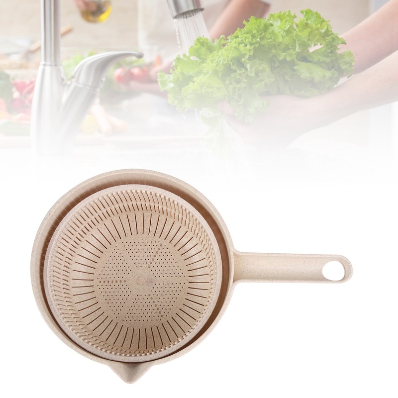 Salad Spinner Fruit Vegetable Dryer Strainer Sifter Manual Vegetables Rice