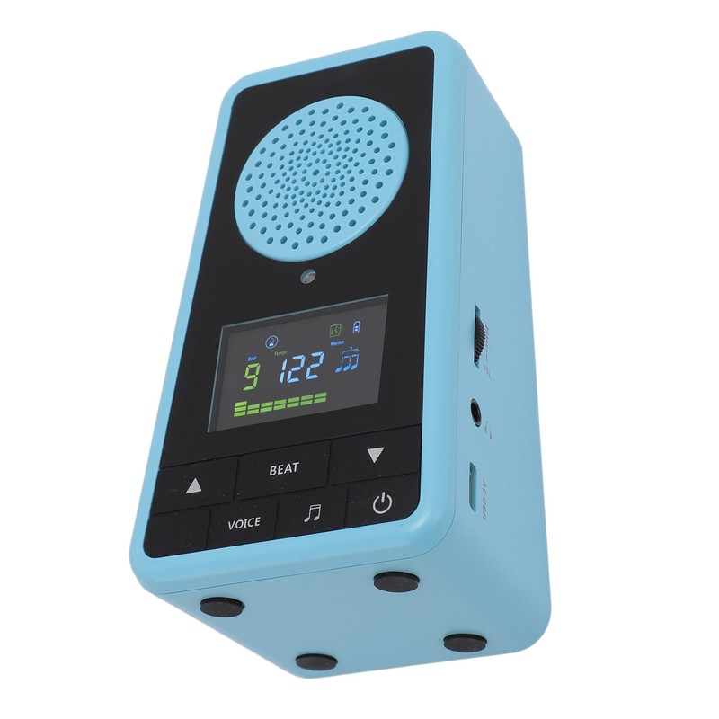 AM 718 Rechargeable 2 in 1 Electronic Digital Metronome 1300mAh