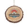 CafePress Windham Mountain Windham New York Rustic Wood Ornament, 2.75"x2.5"