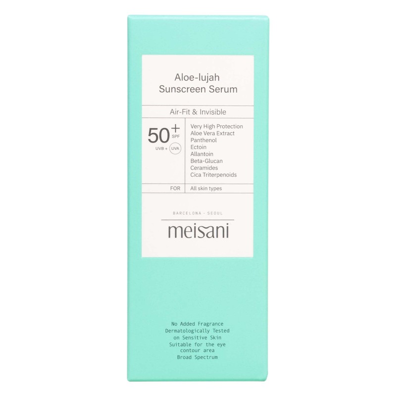 Meisani - ALOE-LUJAH SUNSCREEN SERUM SPF50+ sun protection in serum