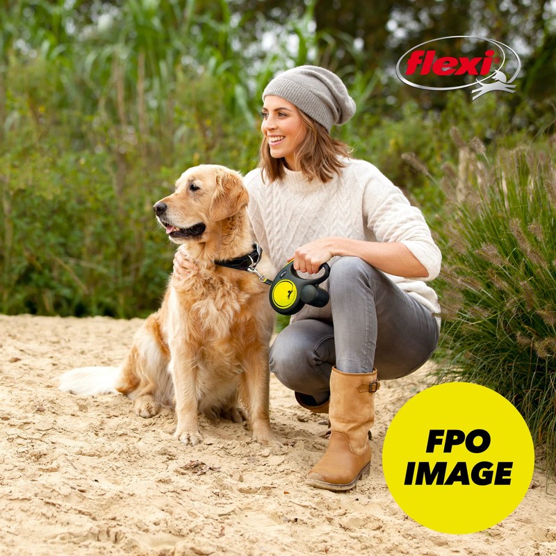 FLEXI Giant Tape Retractable Dog Leashes for Large Dogs Upto