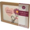 Sheepworld Cherry Stone Cushion with "Allerbeste Mama" Motif | Cushion