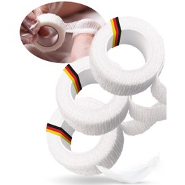 Kosmetex 3x Zehenbinde 1.5cm selbsthaftende Binden, Zehen Verband, fixieren, elastisch, koh?siv, Rinki Zeh Schnellverband
