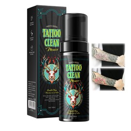 Tattoo Foaming Cleanser,Tattoo Aftercare Cleanser for Protecting,Deep Cleansing & Moisturizing,Suitable for New and Old Tattoos Whitening Agent Color Enhancement