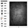 econious Photo Background, 5x7ft Abstract Dark Grey Photo Background, Professional