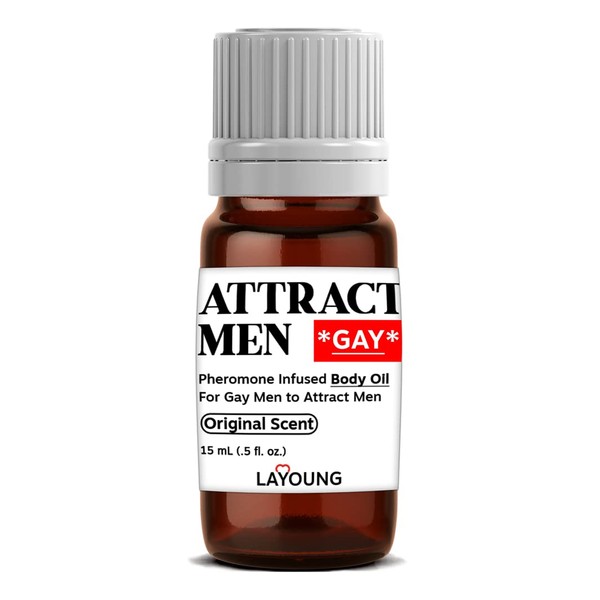 LAYOUNG LAYOUNG Gay [Attract Men] Pheromone Infused Scented Body Oil