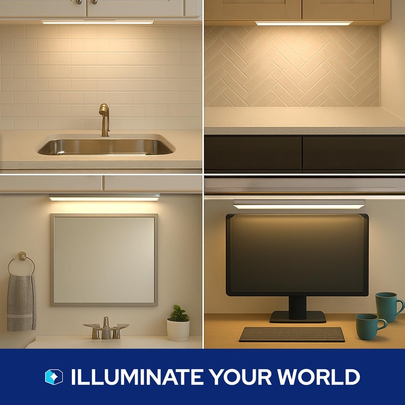 KastLite Under Cabinet Light Cover Replacement Sample Pack | 2"