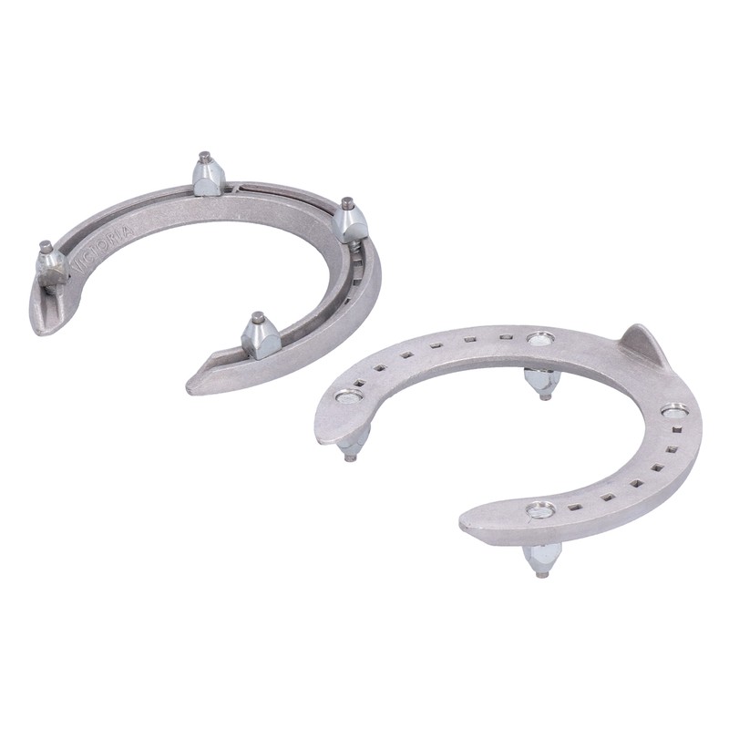 Aluminum Alloy AntiSlip Snow Speed Racing Horseshoes Kit Horse Training