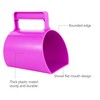 NRTFE Feed Scoop - Grain Scoop for Horse,Heavy Duty Plastic