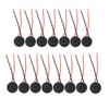 bnafes 15PCS Buzzer DC 3-12V Wired Connector Active Electronic Buzzer