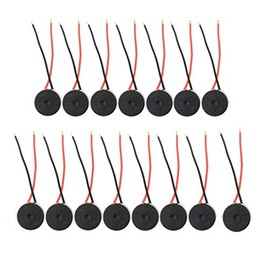 bnafes 15PCS Buzzer DC 3-12V Wired Connector Active Electronic Buzzer 85dB