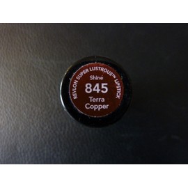 Revlon Super Lustrous Lipstick - TERRA COPPER  #845 - TWO Sealed / New Tubes