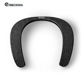 Rockmia EBS-905 Wearable Neckband Speaker Bluetooth 5.4 Portable Wireless Audio Music Player Hands Free Neckband Music Playercolor: Black