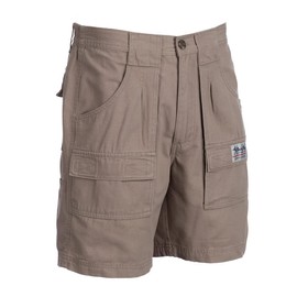 Bimini Bay Outfitters LTD Outback Hiker Men's Cotton Cargo Fishing Short (38, Khaki)