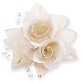 Kamakura Kogei Roll, Rose, 3 Wheels, Flower, Formal Corsage, Wire