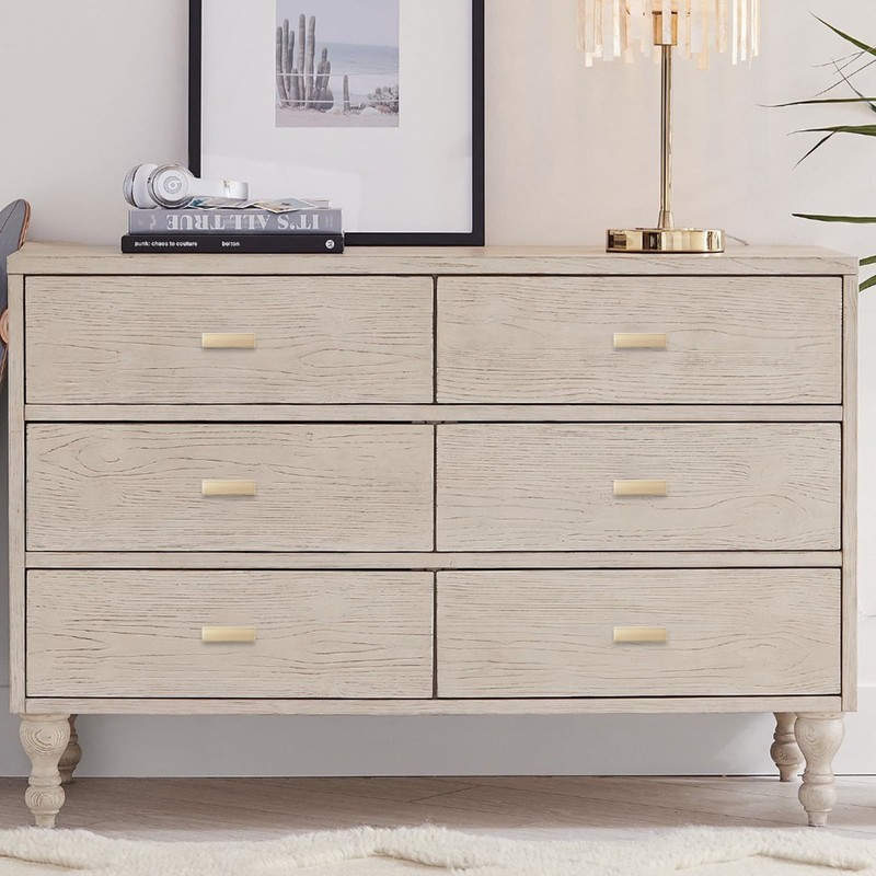 BUKOBYHE 10 Pack Kitchen Cabinet Knobs Champagne Bronze Cabinet Knobs