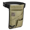 Waist Tool Bag,5-Pocket Single Side Tool Belt Pouch Work Apron