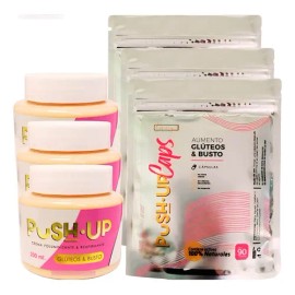 Aumento De Busto Y Glúteos Push Up Crema, Push Up Caps                                                                                                