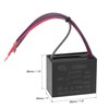 uxcell Ceiling Fan Capacitor CBB61 4/5/7uF 250V AC 4 Wires