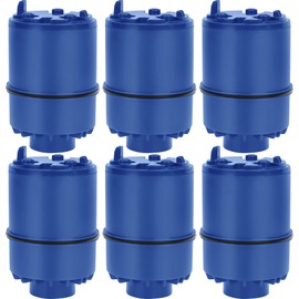 Blue Faucet Water Filter Replacement - Compatible with Pur and PUR PLUS, Fit for Multiple PUR Models like RF-9999 FM-2500V FM-3700 FM-3400B etc| Ensure Clean Tap Water 6 Pack by TOMOON