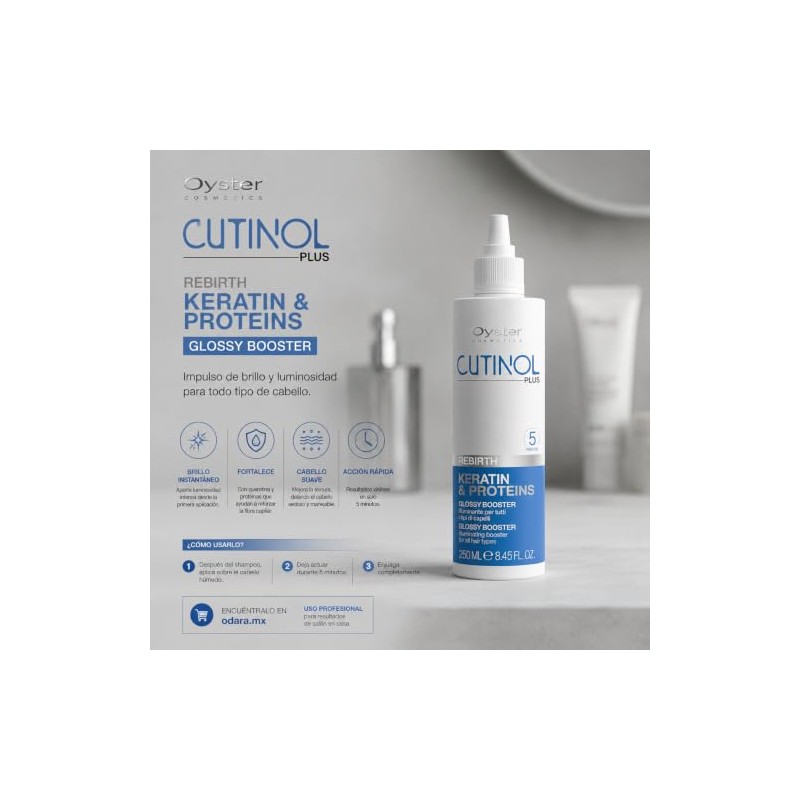 Oyster Cutinol Plus Rebirth Tratamiento Reconstructor con Keratina | Cabello
