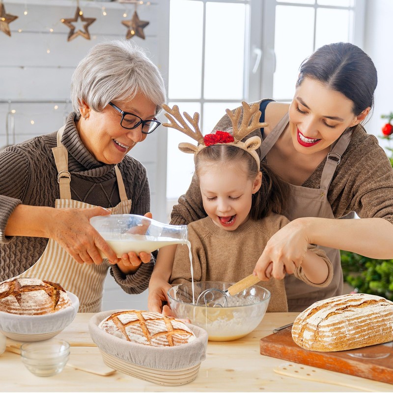 Silicone Bread Sling Oval and Round - Non-Stick & Easy