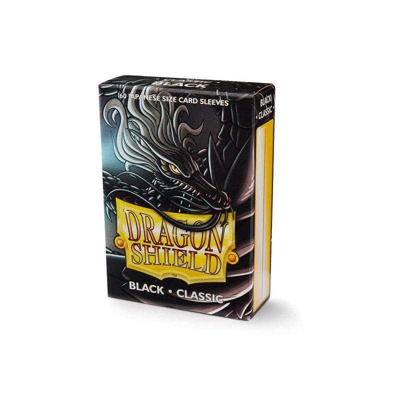 Dragon Shield Classic Mini Japanese Black 60 ct Card Sleeves