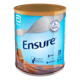 Suplemento Alimenticio Ensure en Polvo Sabor Chocolate 400g