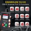 KINGBOLEN Y101 Car OBD2 Scanner Code Reader Check Engine Fault