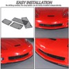 Lcojicep 4PCS Front Grill Mesh Grille Guard Compatible with Corvette