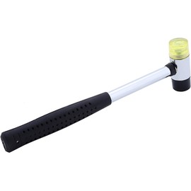 10.75"x3" Professional Double Sided Glazing Hammer for Leaded Glass Work & More
