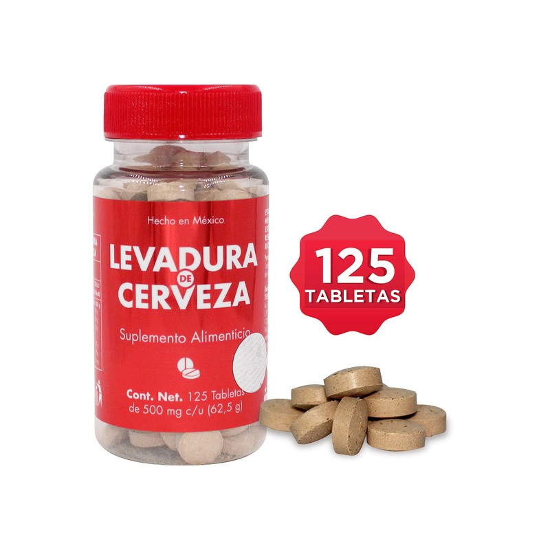 LEVADURA DE CERVEZA 125 TABLETAS TECNONATURA