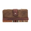 Anekke Canada Purse 18 cm - Brown Letter Pattern Ladies