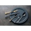 Takakuwa Metal Classical Dessert Spoon, Antique Size: Approx. W18.3, 900510