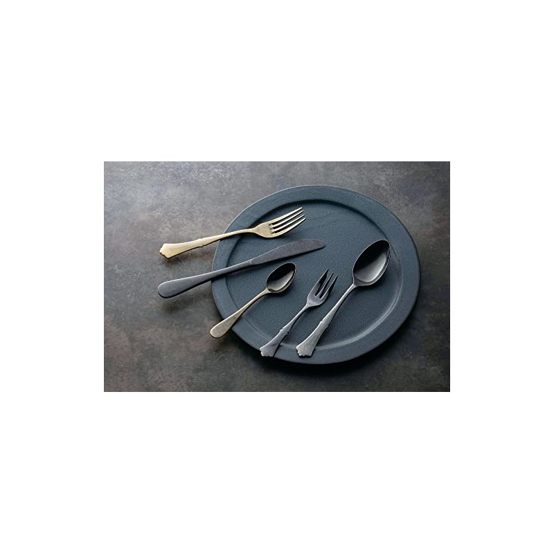 Takakuwa Metal Classical Dessert Spoon, Antique Size: Approx. W18.3, 900510