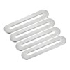 sourcing map Adjustable Corner Code, 4Pcs 90x19mm - Stainless Steel