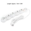 Power Strip Deformation 5 Concave Jack 10A with Power Indicator