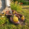 13inch Duck family Gutter Downspout Decorative Outdoor Garden Decor