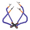 Soldering Helping Hands 4 Flexible Arms Aluminum Alloy Base Third