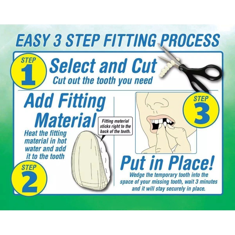 Instant Smile Temporary Tooth Kit - Pro-Series