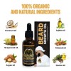 GOLDBEARDS Beard Growth Oil Faster thicker Beard Growth Mustache Hair