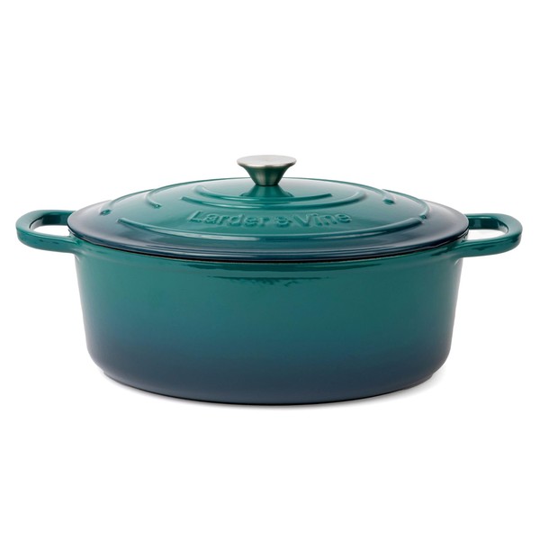 Larder & Vine Enameled Cast Iron Dutch Oven with Lid
