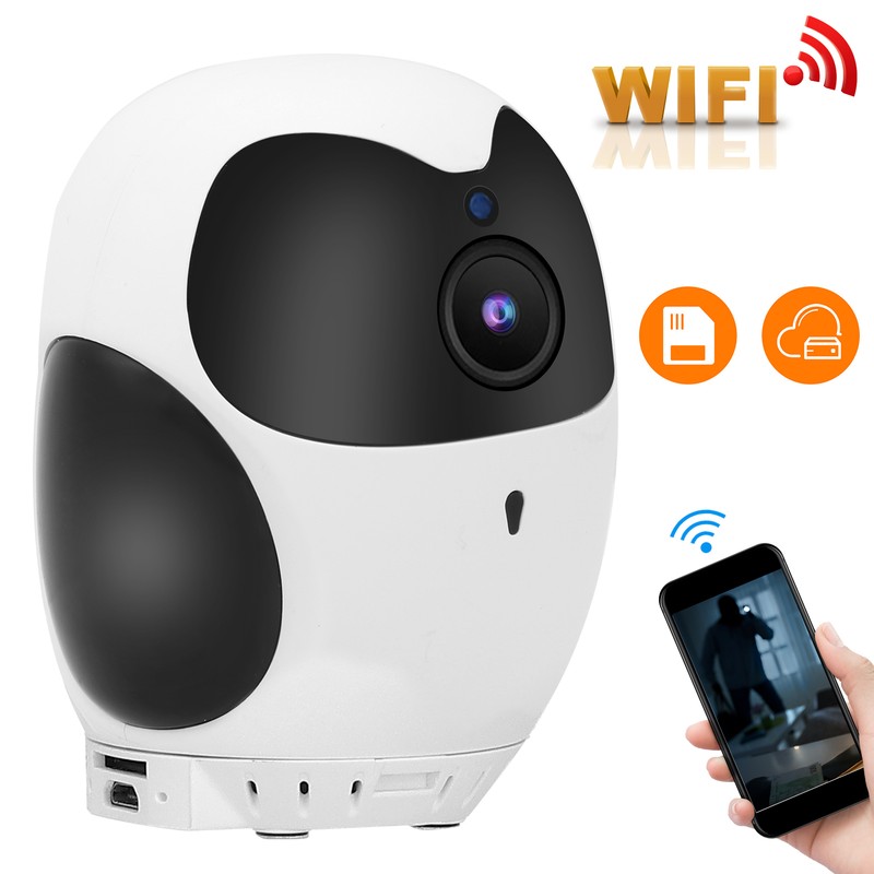 360° 1080P HD Wifi Camera HDR Battery Network Cloud Storage