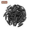 QUARKZMAN 60pcs Plastic Pocket Hole Plugs, 9mm Oblique Hole Caps