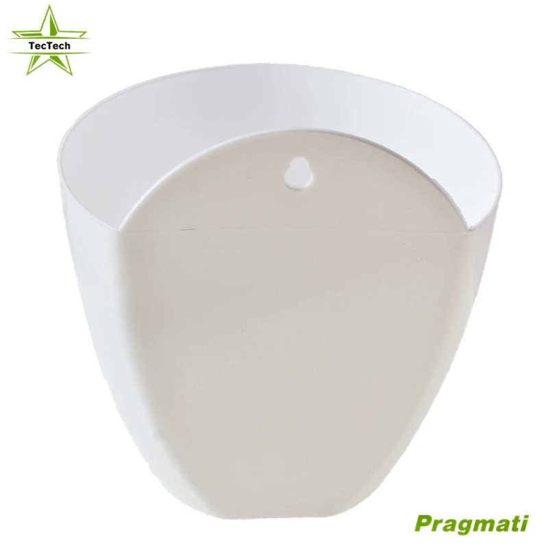 TecTech Plastic Self-Watering Plant Flower Pot Wall Hanging Garden Decoration