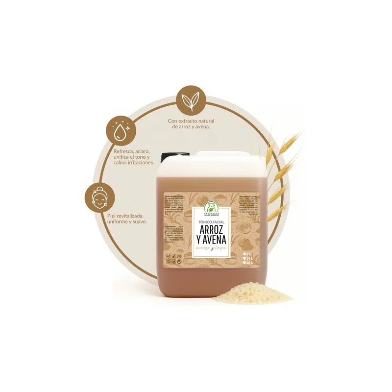 Tónico Facial Productos Mart Mexico Arroz Avena Piel Sensible 10