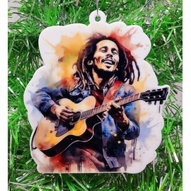 Generic Reggae Music Icon Legend Ornament, GCCO1.122